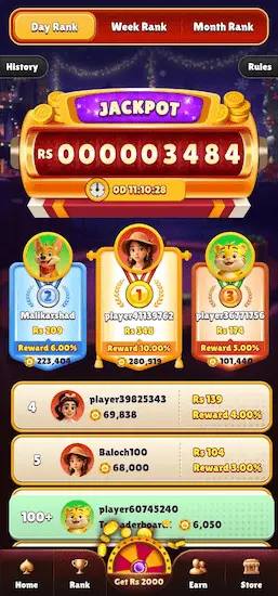Daulat777 Game spins