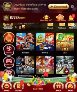 E7777 Game Download Top Earning App In Pakistan 2026 2