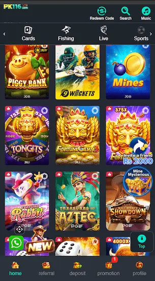 PK116 All Games